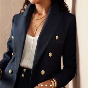 Navy color blazer